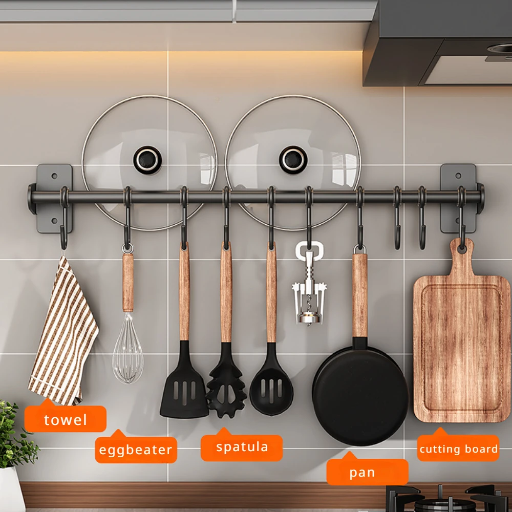 Commercial Kitchen Wall Shelves - Rak Dinding Dapur Tanpa Paku, Rak
