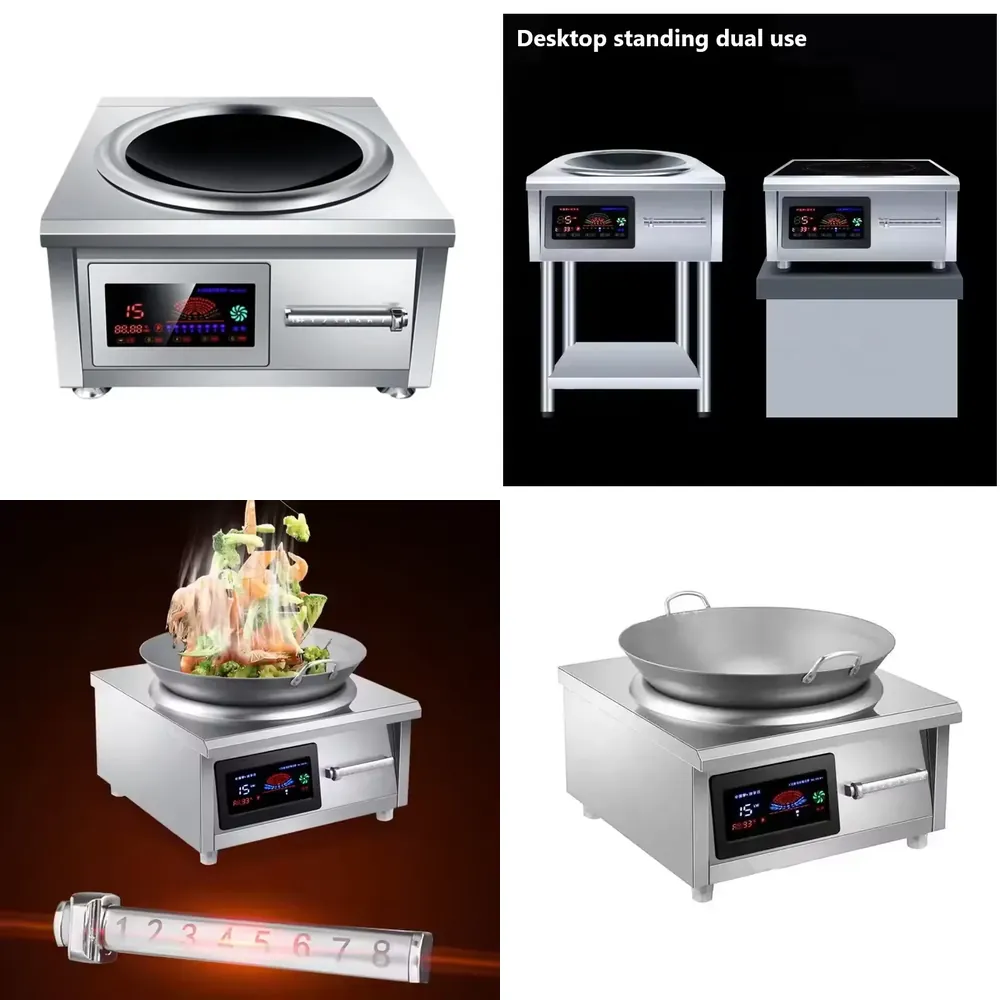 Commercial Kitchen Installation - Kompor Induksi Listrik 8000W Satu Tungku