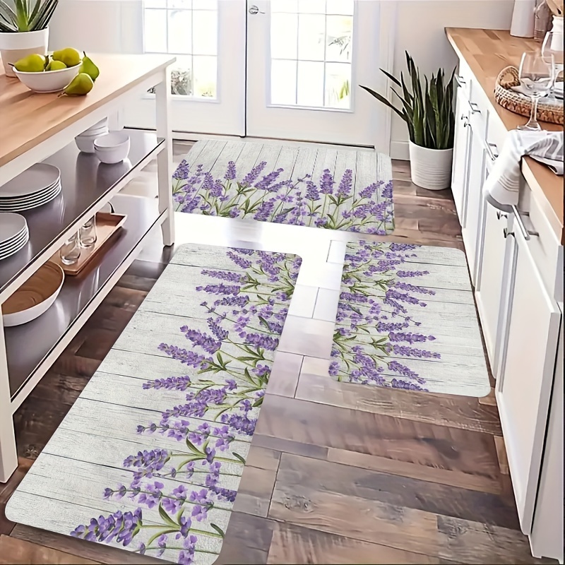 Kitchen Flooring Commercial - VIKAMA Keset Dapur Bunga dan Tanaman,