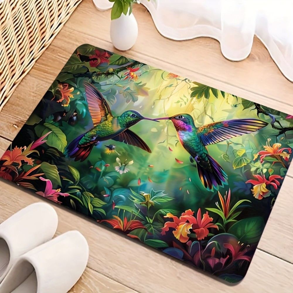Kitchen Flooring Commercial - VIKAMA Spring Hummingbird Karpet Lantai Desain