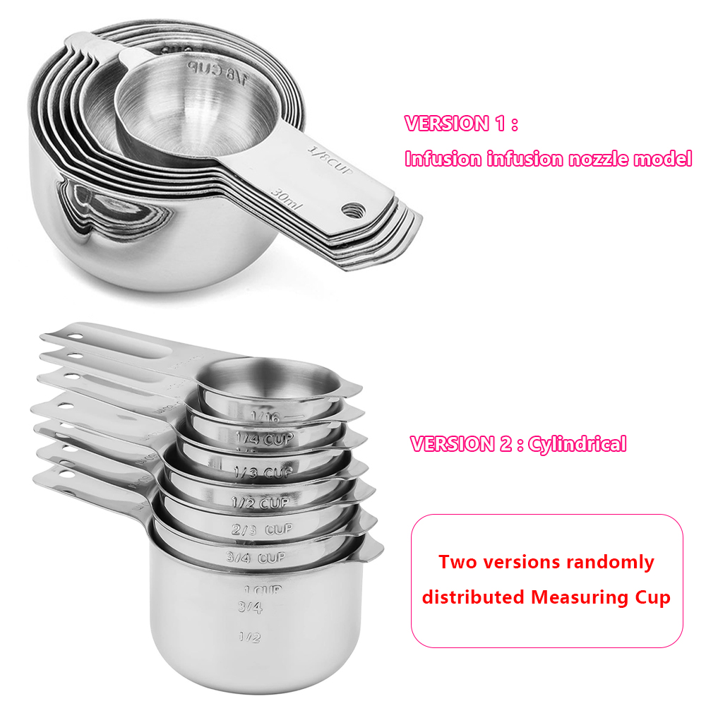 Set cangkir dan sendok ukur ba - Commercial Kitchen Products ulasan dan harga