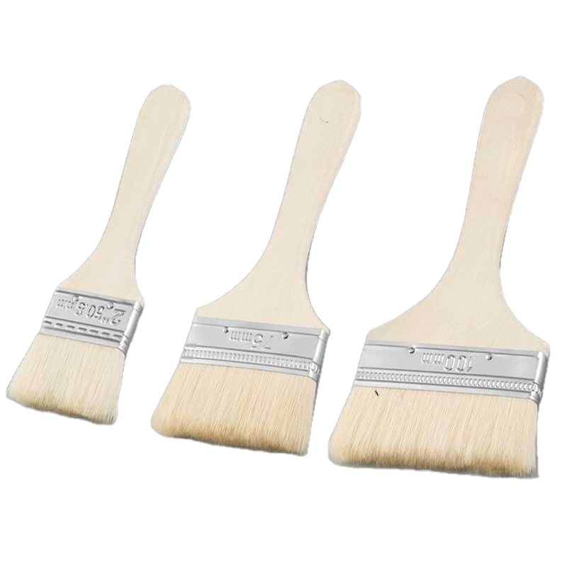 Sikat Wol Gagang Kayu Bulu Lem - Commercial Kitchen Products ulasan dan harga