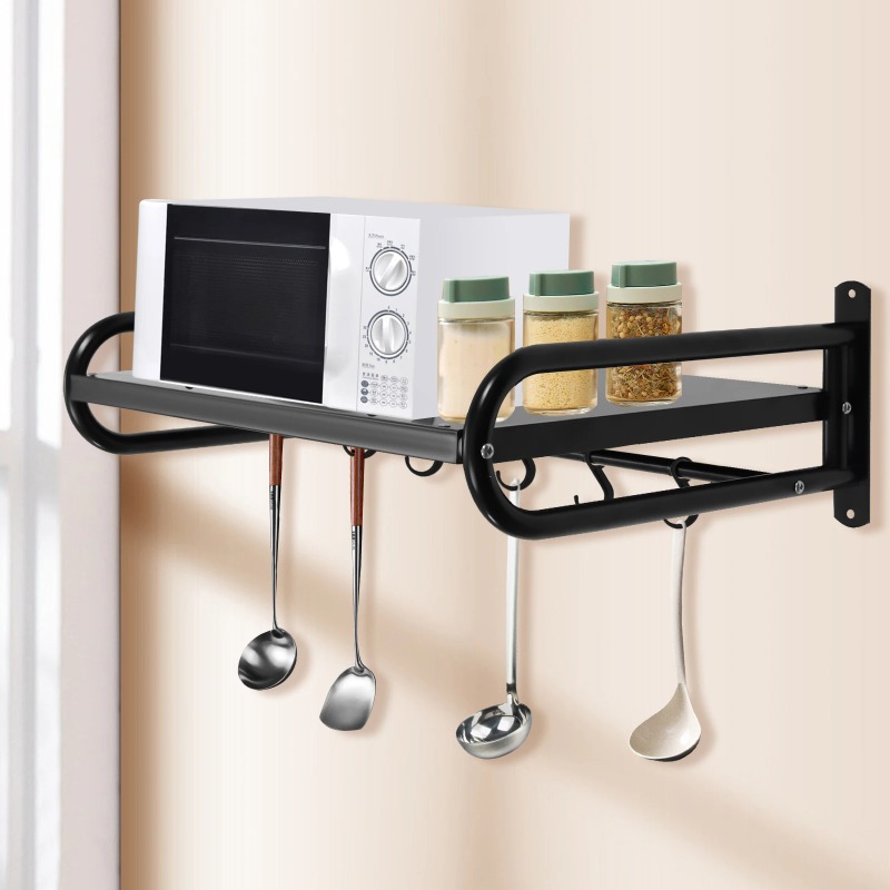 Rak Oven Microwave yang Dipasa - Commercial Kitchen Wall Shelves ulasan dan harga