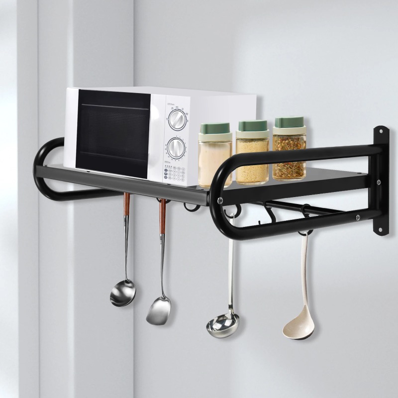 Rak Oven Microwave yang Dipasa - Commercial Kitchen Wall Shelves ulasan dan harga