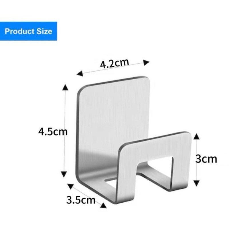 Tempat Spons Dapur Rak Spons W - Commercial Kitchen Wall Shelves ulasan dan harga