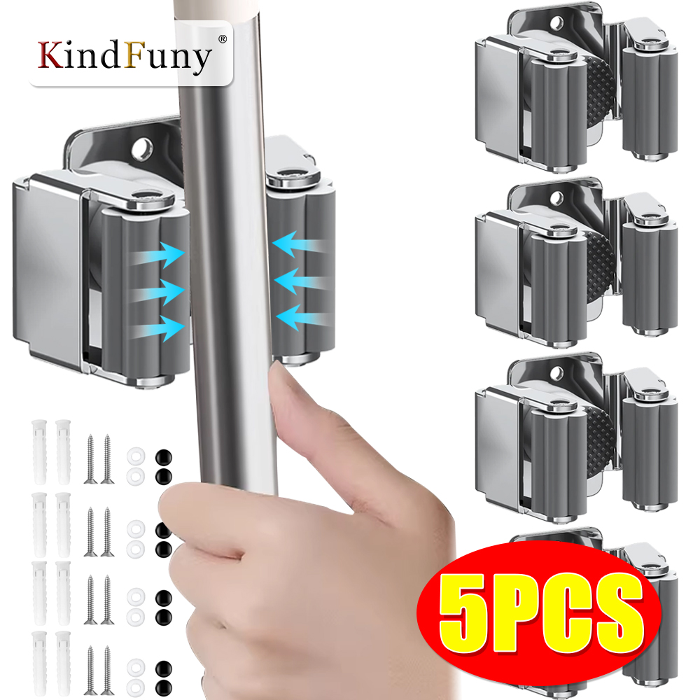 Penyangga Pel dan Sikat dari B - Commercial Kitchen Wall Shelves ulasan dan harga