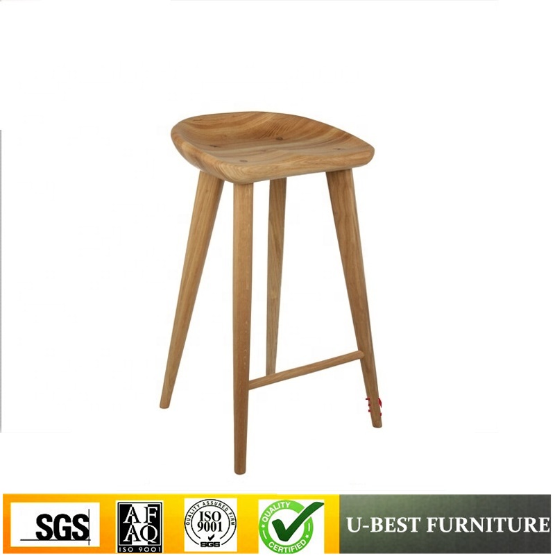 Kursi Bar Kayu Solid Gaya Amer - Commercial Kitchen Interior Design ulasan dan harga