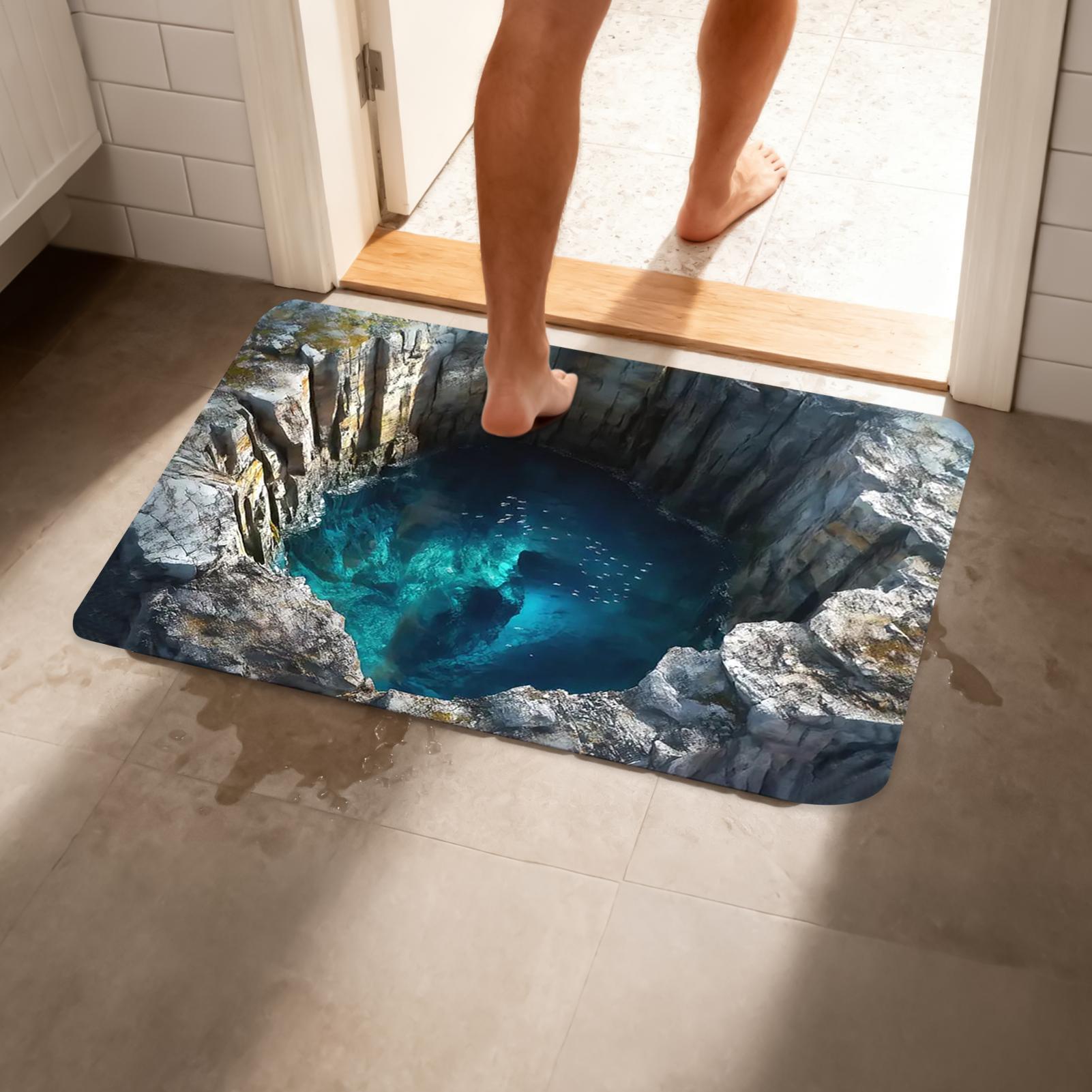 Karpet Lubang Ilusi Optik 3D A - Kitchen Flooring Commercial ulasan dan harga