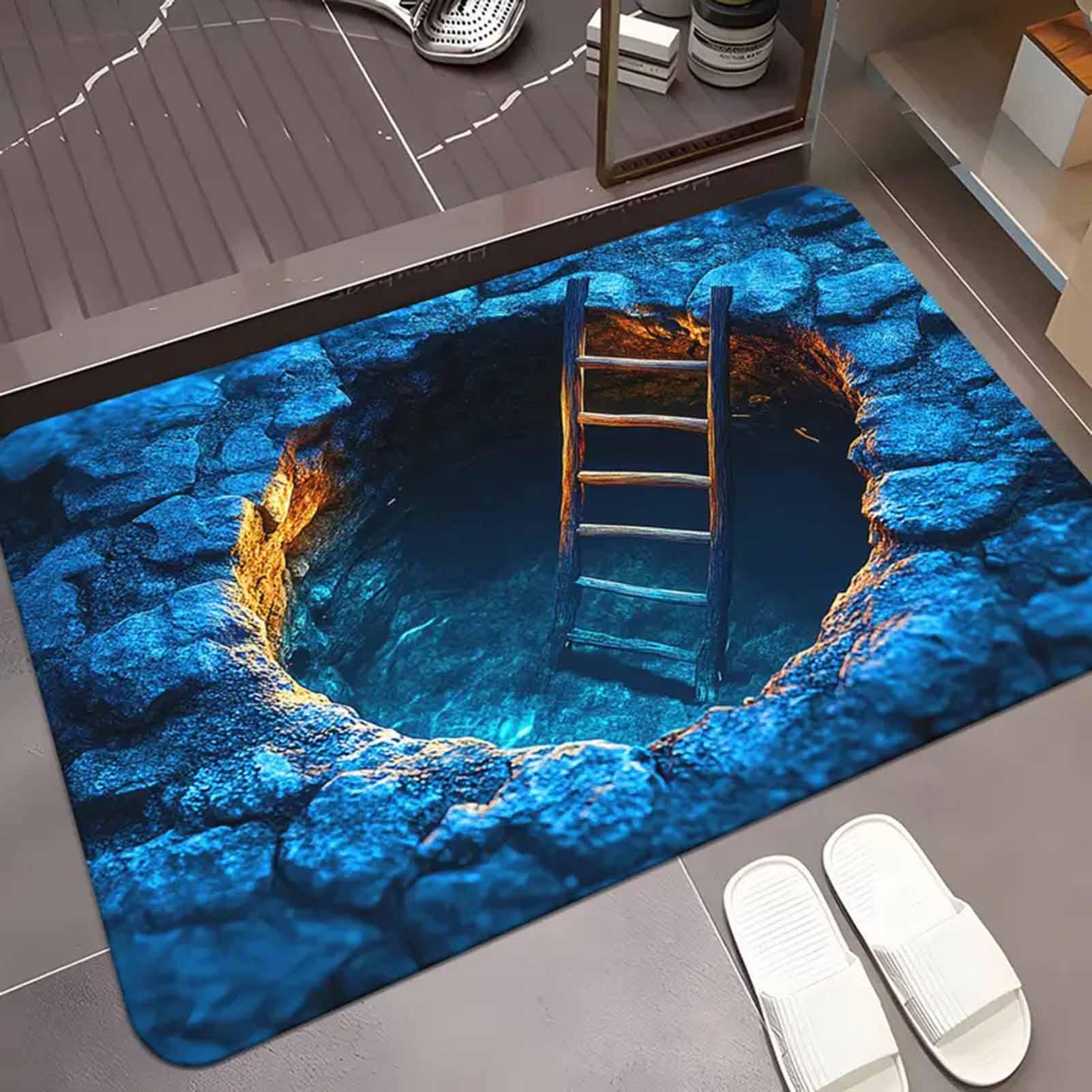 Karpet Lubang Ilusi Optik 3D A - Kitchen Flooring Commercial ulasan dan harga
