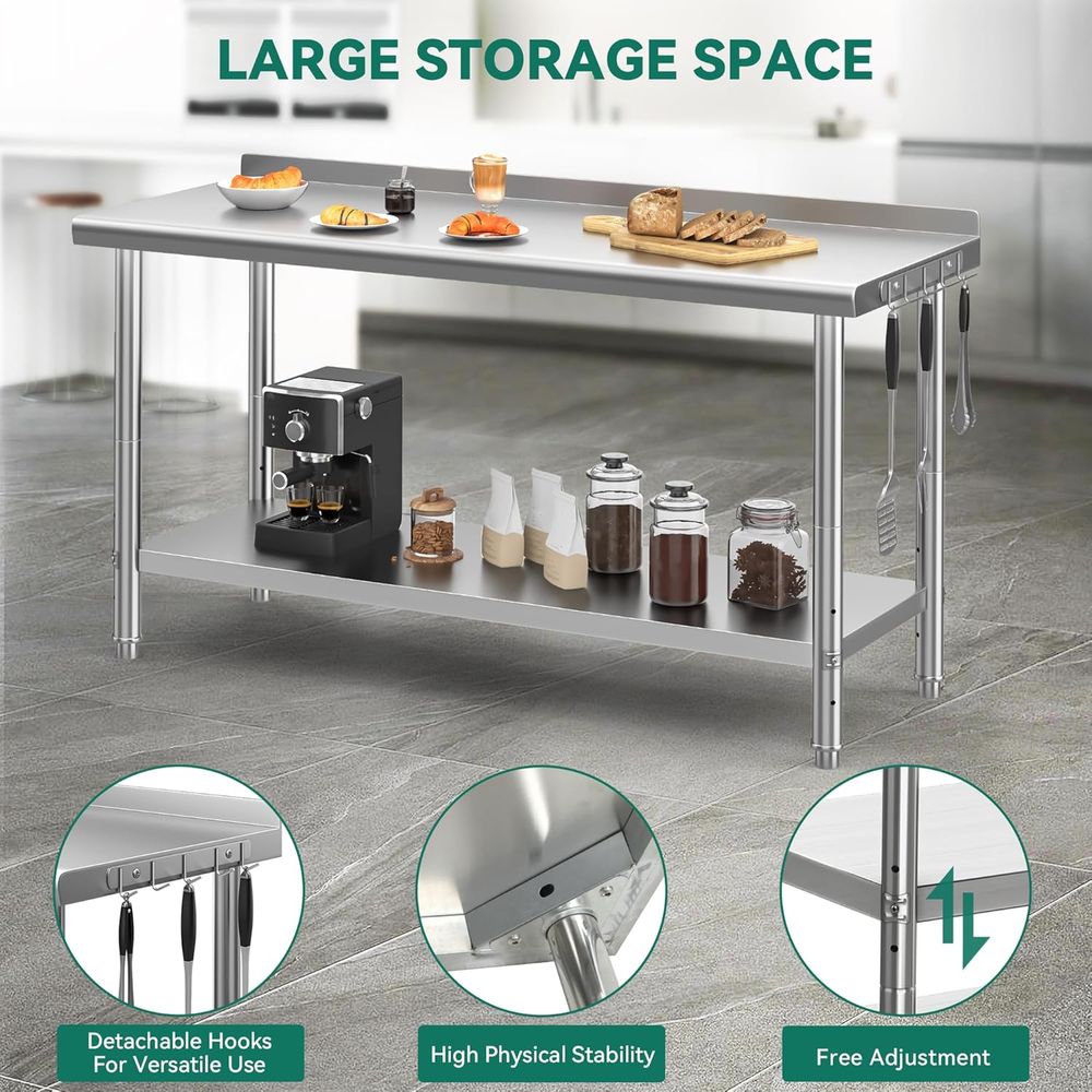 Meja Stainless Steel 60
