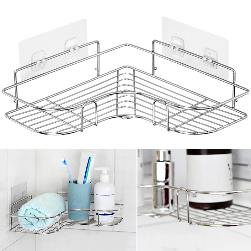 Household Bathroom Storage Rac - Commercial Kitchen Wall Shelves ulasan dan harga