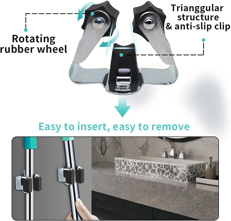 1/4 Buah Gantungan Sapu Tempat - Commercial Kitchen Wall Shelves ulasan dan harga